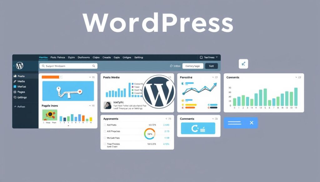 WordPress dashboard